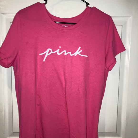 Pink VS short sleeve T-shirt - Picture 2 of 3